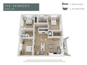 the kennedy floor plan